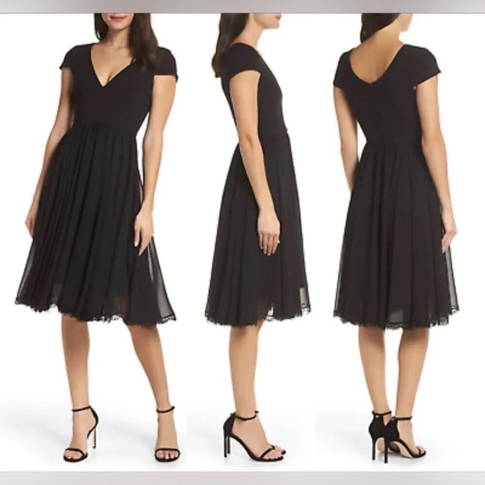 Dress The Population Corey Dress Black NWT XL